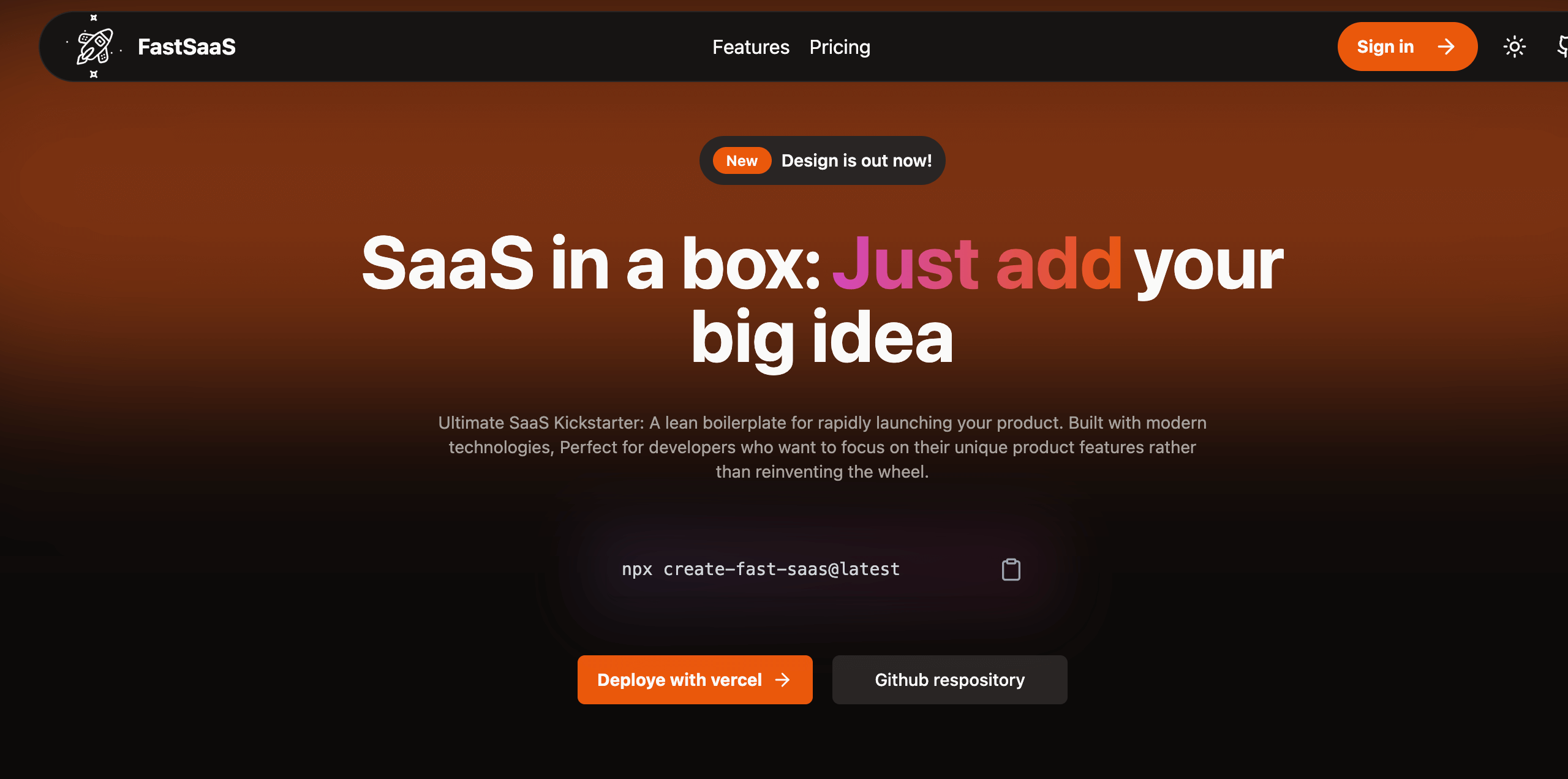 Fast SaaS